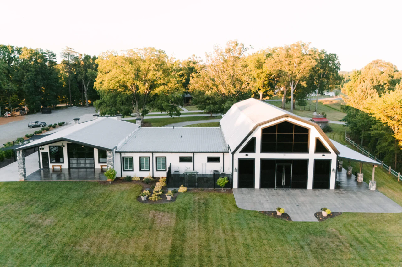 Aerial view of DuGaren Venues & Vineyards